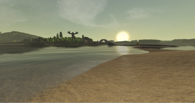 Port de Paix with new bridge to Tortuga
